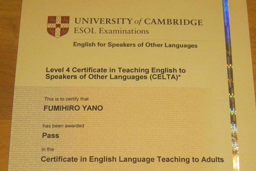 世界中で英語講師になれる国際資格CELTAとは